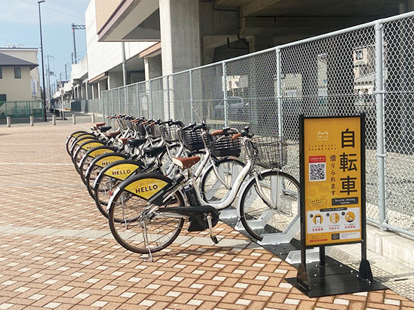 松ノ浜駅レンタサイクル